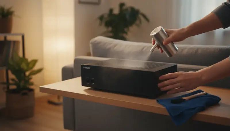 Audio-Verstärker richtig pflegen