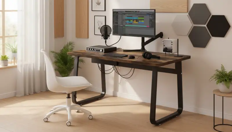 Dein Homerecording Schreibtisch optimal einrichten