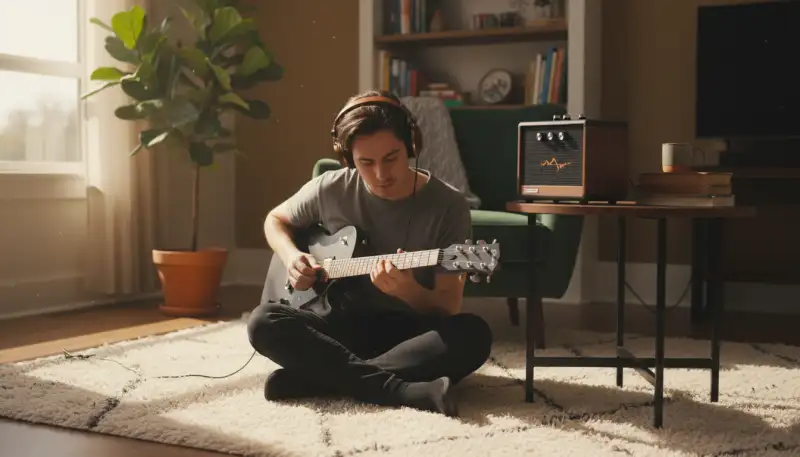 Der ideale Gitarrenverstärker für Zuhause