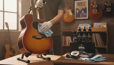Gitarre reinigen: Der Pflege-Guide