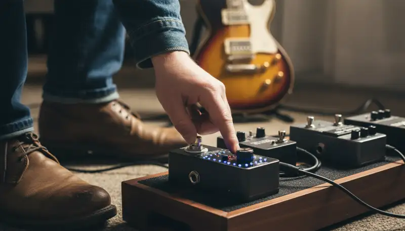 Gitarrenpedale: Sound formen und gestalten