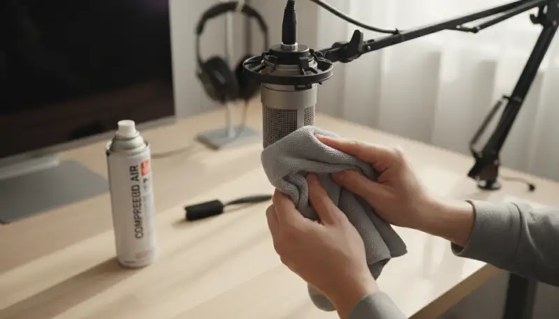 Klarer Klang: Mikrofon richtig reinigen