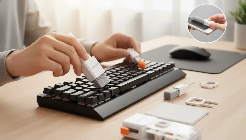 Tastatur gründlich reinigen: So geht's