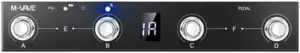 M-Vave - Drahtlose Midi Controller Pedal, Schwarz, MVA-MCP