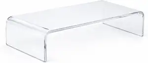 Acrylglas Monitorständer transparent - deutsche Herstellung - Exklusive Monitore