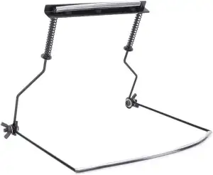 VBESTLIFE Mundharmonika Stütze, Langlebiges Verstellbares 10 Loch Mundharmonika 