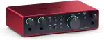 Focusrite Scarlett 2i2 4. Gen USB-Audio-Interface, Komposition, Streaming und Podcasting — Aufnahmen in HiFi-Studioqualität und sämtliche Software, die Sie zur Aufnahme brauchen
