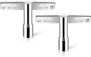 Ouligay 2 Stück Schlagzeugschlüssel Schlagzeug T Stimmschlüssel Schlagzeug Adjus