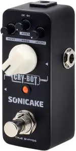 SONICAKE Auto Wah Pedal Cry Bot Hüllkurvenfilter Funky Bass Gitarre Effektpedal