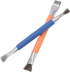 FTVOGUE 2pcs Platinenbürste Multi Angle Motherboard Reinigungsbürste für Elektro