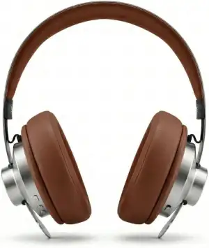 TELEFUNKEN ARCO Classic Edelstahl-Bluetooth-Kopfhörer – Ikonische Ganzmetall-Sil