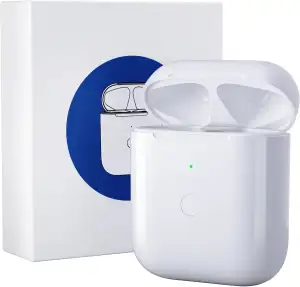 Kabelloses Ladecase Kompatibel mit Airpods 1 und 2 Generation,700 mAh Wireless C