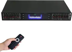 Dualer 10-Band-Grafik-Equalizer, EQ Mit Bluetooth/USB-Konnektivität, Fernbedienu