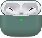 AHASTYLE Silikon Hülle für Airpods Pro Schutzhülle und Haut Case für AirPods Pro [Front-LED Sicht...