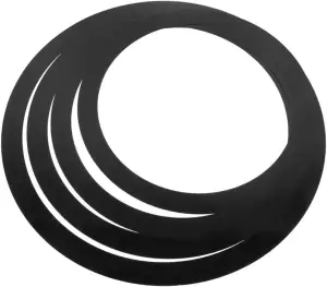 Yardwe 4stücke Schlagzeug-sordine für Snare-drums Tragbarer Schlagzeug-übungsdäm