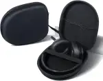 Over Ear kopfhörer Tasche | Headset Hartschalen Aufbewahrung Ohrhörer Schutztasche Case, 21 x 19 ...