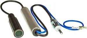 tomzz Audio 1515-000 Antennenadapter mit Phantomeinspeisung kompatibel mit VW Sh