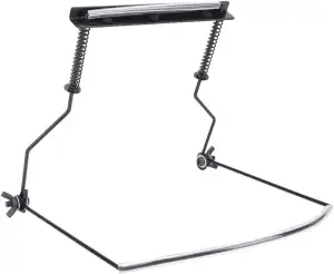Mundharmonika-Halter mit 10 Löchern, Metallrahmen, Verstellbarer Abstand, Weiche
