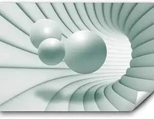 murando - Vlies Fototapete 3d Effekt 300x210cm - Foto Tapete Schlafzimmer Wohnzi