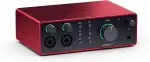 Focusrite Scarlett 4i4 4. Gen USB-Audio-Interface für Musiker, Songwriter, Gitarristen und Content Creators — Aufnahmen in HiFi-Studioqualität und sämtliche Software für Ihre Aufnahmen