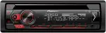 Pioneer DEH-S320BT, 1-DIN Autoradio, CD-Tuner mit RDS, Bluetooth, MP3, USB und AUX-Eingang, Freisprecheinrichtung, Smart Sync App, 13-Band-Equalizer