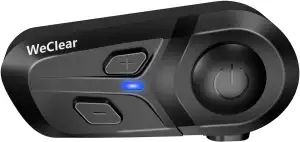 L1 Motorradhelm Headset, Helm Bluetooth Kopfhörer mit Sprachassistent, Geräuschu