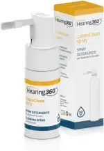 Reinigungsspray für Hörgeräte - reinigt und desinfiziert Ihre Hörgeräte tief und sicher.