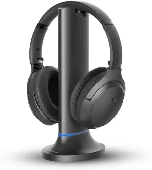 Avantree Opera Plus – Kabellose TV-Kopfhörer, Klare Sprachwiedergabe & Lautstärk