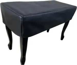 Cutfouwe Vertikales Klavier Abdeckung,Volle Leder Klavierabdeckung,Klavier Abdeckung Staubschutz,Double Piano Stool Cover