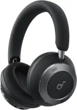 soundcore by Anker Space One Pro Kabellose Kopfhörer, Adaptives aktives Noise Cancelling, 6 Mikros, Faltbar bequem, 60h Akku, Verlustfrei, Schnellladen, Hi-Res Wireless Audio LDAC