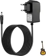 9V 1A Gitarre Pedal Netzteil Adapter für Boss PSA-120S Roland ME-80 ME-70 ME-25 ME-50B GT-001 GT-1 RC-1 RC-2 RC-20 Casio Keyboard Zoom AD-1, Netzteil für Effektpedal, 5.5x2.1mm Stecker Negativ Innen