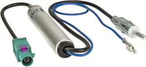 tomzz Audio 1503-004 Fakra Antennenadapter mit Phantomeinspeisung kompatibel mit