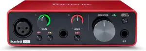 Focusrite Scarlett Solo 3. Gen USB-Audio-Interface-Bundle für Gitarristen, Sänge
