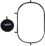 Selens 150x200cm Fotografie Diffusor Reflector Faltbarer Weiche Pop Up Diffuser Weiß für Studio Porträt Produkt Fotografie Video Outdoor Fotostudio Videoaufnahme Hintergrund mit Tragetasche