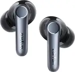 EarFun Air Pro 4 Bluetooth Kopfhörer mit Adaptive Hybride Geräuschunterdrückung, aptX Lossless, Hi-Res Audio, LDAC, 6 Mikrofone cVc 8.0 KI Anrufe, 52H Akku, Multipoint, Bluetooth 5.4, In-Ear Detection