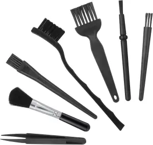 TIESOME 7-in-1-Antistatik-Reinigungsbürsten-Set, Kleiner Platz tragbare Computer