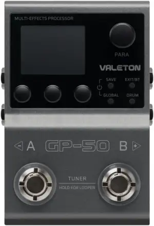 Valeton GP-50 Multieffektprozessor - Multieffektgerät für Gitarren