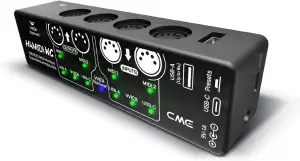 CME H4MIDI WC - Fortschrittliches USB Host MIDI Interface mit Router, Filter, Ma