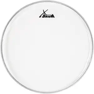 XDrum 12" Fell Transparent, einschichtig
