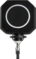 Professional Studio Mikrofon Screen, Akustisches Filter, Desktop-Recording-Mikrofon Wind Screen Rauschunterdrückung, Schallschutz Schaumstoff der Reflexionen Reduziert und Geräusche