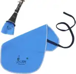 Klarinette Putztuch,Saxophon Reinigungsset,Klarinette Zubehör,Klarinetten Zubehör,Flöte Sax Saxphone Oboe Innen Rohr Tupfer Tuch,Querflöte Putztuch Für Innenroh Für Alle Präzisionsmusikinstrumente