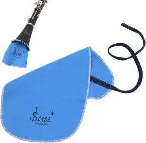 Klarinette Putztuch,Saxophon Reinigungsset,Klarinette Zubehör,Klarinetten Zubehör,Flöte Sax Saxphone Oboe Innen Rohr Tupfer Tuch,Querflöte Putztuch Für Innenroh Für Alle Präzisionsmusikinstrumente