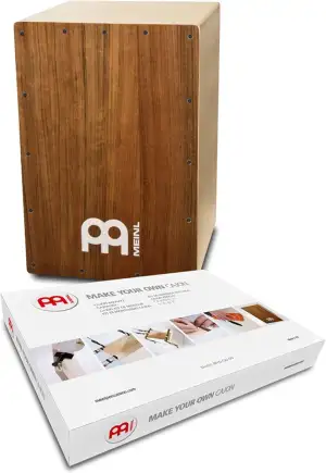 Meinl Percussion MYO-CAJ-OV Make Your Own Cajon Bausatz mit Ovangkol Frontplatte