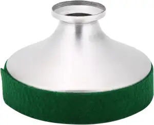 Hapivida Aluminiumlegierung Sax Dämpfer, Leiser Saxophon Stumm Mute mit 30% Klan