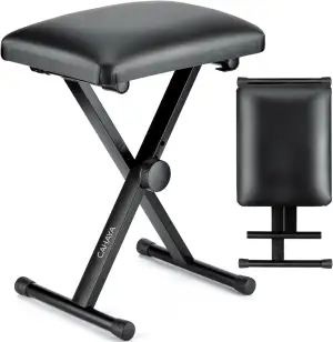 CAHAYA keyboardbank 3-Fach höhenverstellbar klavierbank klappbarer Klavierhocker