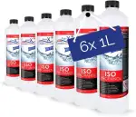 Isopropanol 2-Propanol Isopropylalkohol 99,9% Reiniger – 6x1 Liter Bundle | Hochprozentiger IPA Reinigungsalkohol für Haushalt & Elektronik | Made in Germany (6x1 Liter)