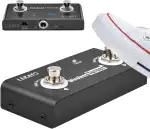 LEKATO Wireless Page Turner Pedal External Page Tuner Pedal Wireless for LEKATO Loops Pedal with Multi Loops Control and Smartphones Tablets with Android System Free Your Hand