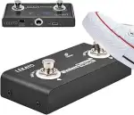 LEKATO Wireless Page Turner Pedal External Page Tuner Pedal Wireless for LEKATO Loops Pedal with ...
