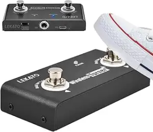 LEKATO Wireless Page Turner Pedal External Page Tuner Pedal Wireless for LEKATO 