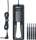 Imelod digitales Klavier und Keyboard Sustain Pedal für Yamaha, Roland, Casio, Korg, Behringer, M...
